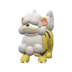 #058 Growlithe (Hisuian Form)